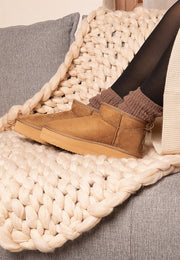 Bottines à plateforme Milli Camel