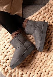 Bottines à plateforme Princesse Anthracite