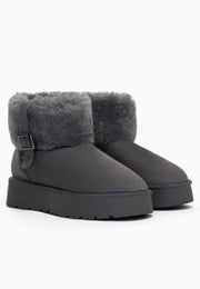 Bottines à plateforme Afton Anthracite