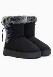 Bottines à plateforme Coma Noir