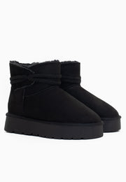 Bottines à plateforme Mergie Noir