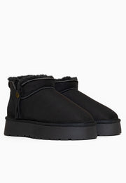 Bottines à plateforme Elonie Noir