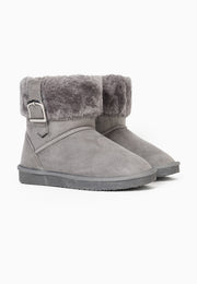 Bottines Courtes Afton Gris foncé