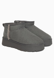 Bottines à plateforme Brizz Anthracite