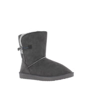 Bottines Mi-mollet Anais Gris foncé