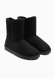 Bottines Mi-mollet Maelis Noir