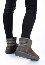 Bottines Courtes Dolce Gris foncé