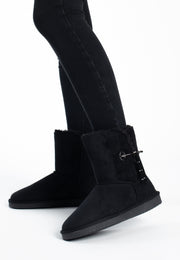 Bottines Courtes Clair Noir