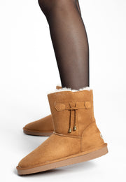Bottines Mi-mollet Opinaca Camel