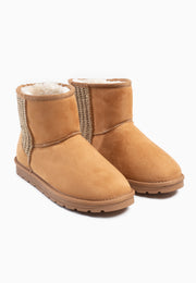 Bottines Courtes Davia Camel