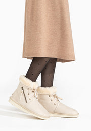 Bottines Courtes Celia Naturel