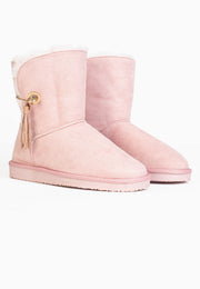 Bottines Courtes Clair Rose