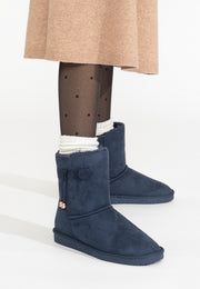 Bottines Mi-mollet Opinaca Marine