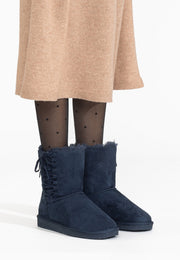 Bottines Mi-mollet Nueltin Marine