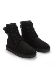 Bottines Mi-mollet Emaan Noir