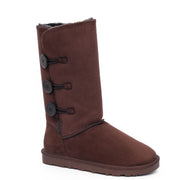 Bottes Hautes Flocon Marron