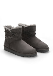 Bottines Courtes Mergie Anthracite