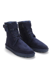 Bottines Mi-mollet Emaan Marine