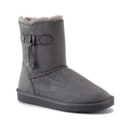 Bottines Mi-mollet Opinaca Gris foncé