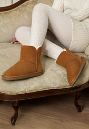Bottines Courtes Bellevue Camel