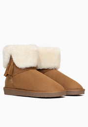Bottines Courtes Clary Camel