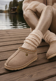 Bottines mini Bruce Beige Sable